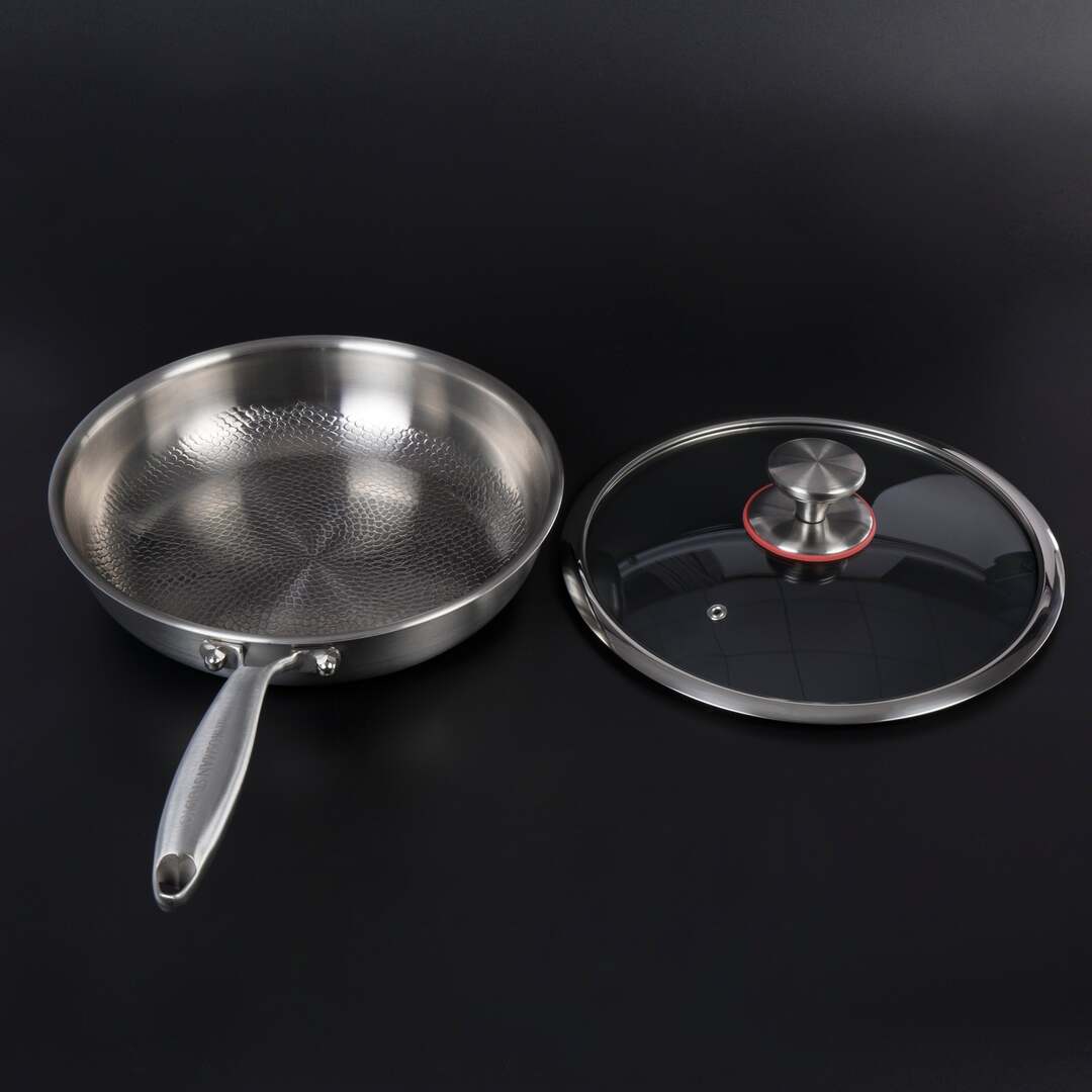 Titanero® Pure Titanium Hammered Pan