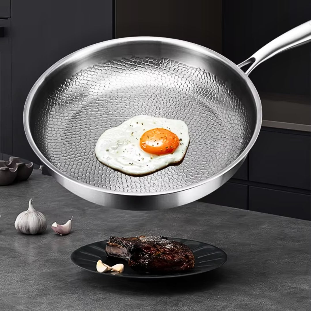 Titanero® Pure Titanium Hammered Pan