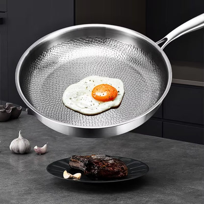 Titanero® Pure Titanium Hammered Pan